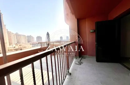 شقة - غرفة نوم - 2 حمامات للايجار في طريق بورتو الشرقي - بورتو أرابيا - جزيرة اللؤلؤة - الدوحة