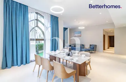 شقة - 2 غرف نوم - 4 حمامات للايجار في البلاج الغربي - البلاج - جزيرة اللؤلؤة - الدوحة