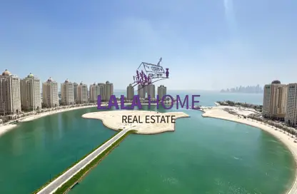 (بنتهاوس  (روف - 7 غرف نوم - 8 حمامات للايجار في فيفا سنترال - فيفا بحرية - جزيرة اللؤلؤة - الدوحة