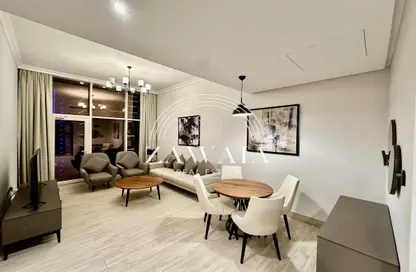 شقة - غرفة نوم - 2 حمامات للايجار في برج مارينا 02 - منطقة المارينا - الوسيل