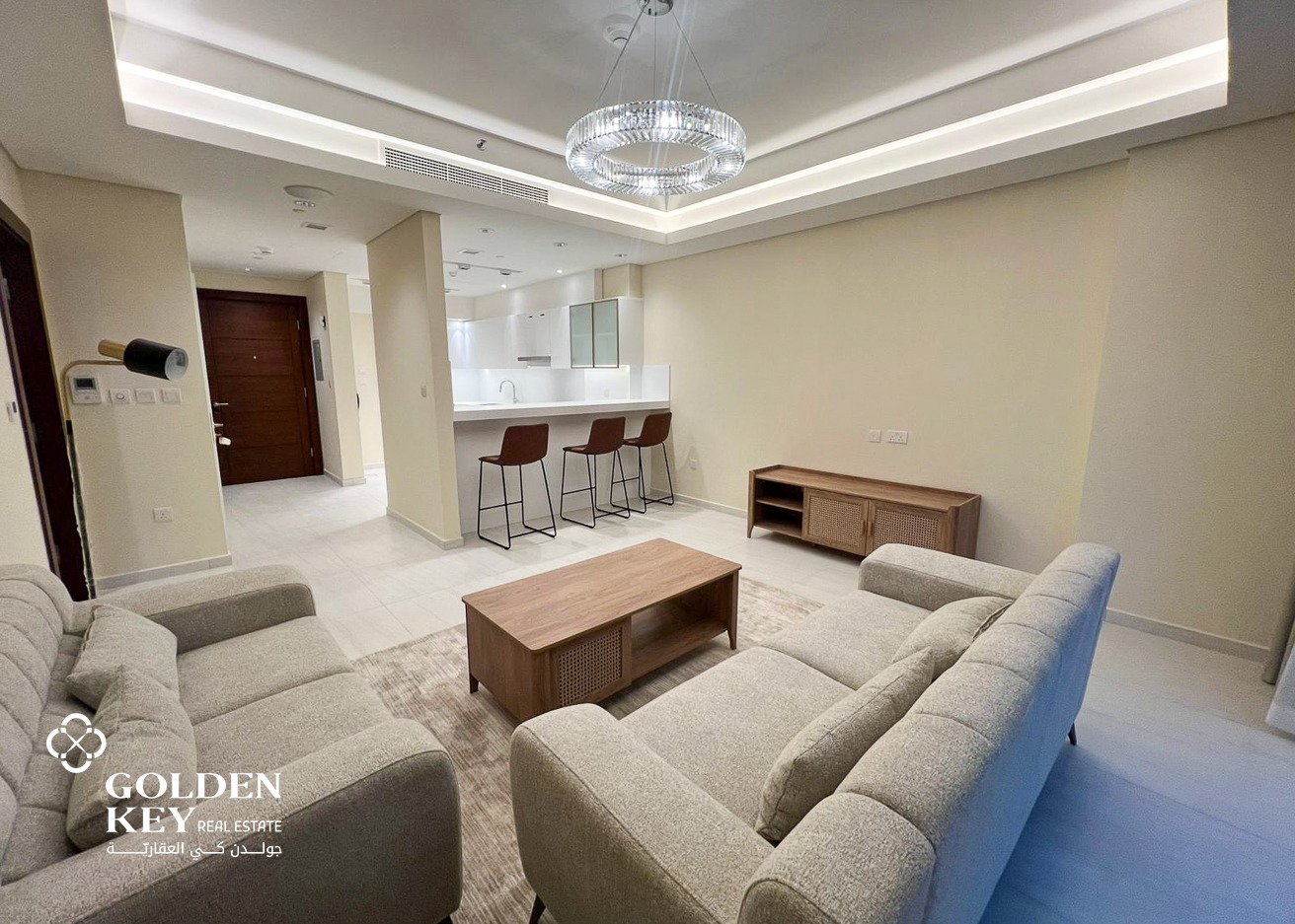 Stunning 1BHK Furnished Apartment| Rent| Gewan