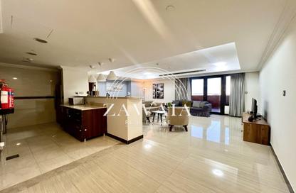Apartment - 2 Bedrooms - 2 Bathrooms for rent in East Porto Drive - Porto Arabia - The Pearl Island - Doha