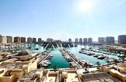 Apartment - 2 Bedrooms - 3 Bathrooms for rent in East Porto Drive - Porto Arabia - The Pearl Island - Doha