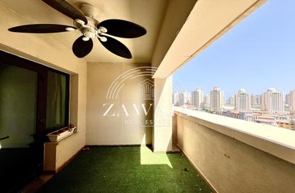 Apartment - 1 Bedroom - 2 Bathrooms for rent in East Porto Drive - Porto Arabia - The Pearl Island - Doha