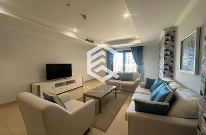 Apartment - 1 Bedroom - 2 Bathrooms for rent in East Porto Drive - Porto Arabia - The Pearl Island - Doha