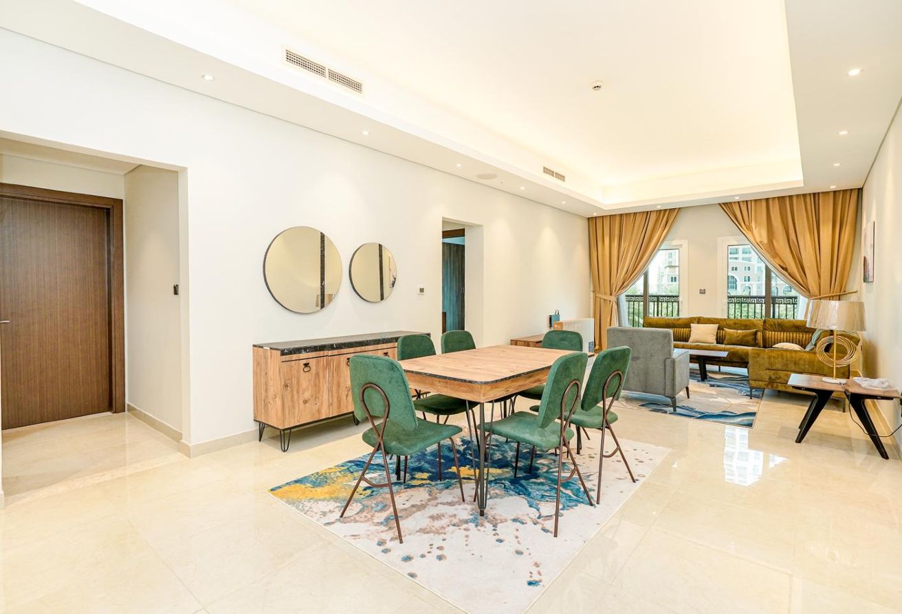 Fully Furnished 2BHK Flat for Rent in The Pearl - apartment in Giardino Village