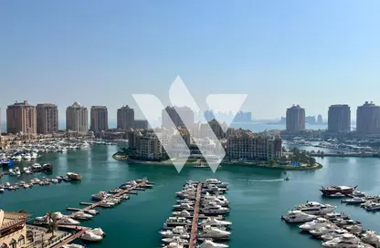 Apartment - 2 Bedrooms - 3 Bathrooms for rent in East Porto Drive - Porto Arabia - The Pearl Island - Doha