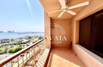 Apartment - 2 Bedrooms - 3 Bathrooms for rent in East Porto Drive - Porto Arabia - The Pearl Island - Doha