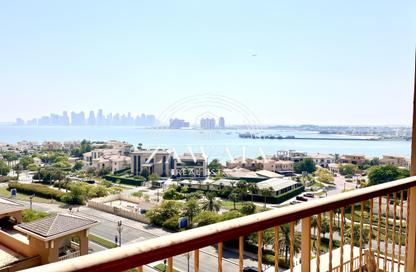 Apartment - 2 Bedrooms - 3 Bathrooms for rent in East Porto Drive - Porto Arabia - The Pearl Island - Doha