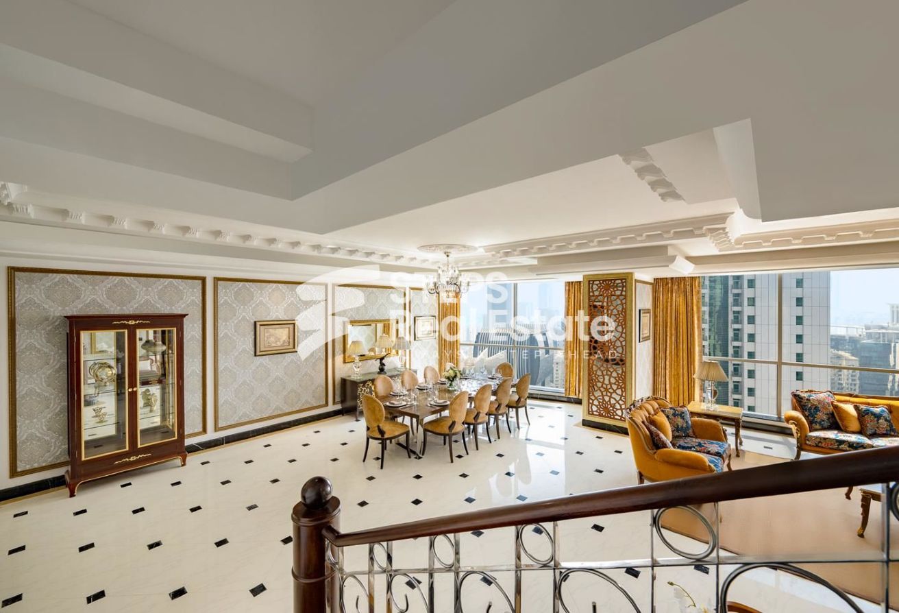 Luxurious 3 BHK Duplex Penthouse with Maids Room - apartment in Diplomatic Street