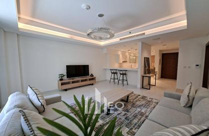 Apartment - 1 Bedroom - 2 Bathrooms for rent in East Porto Drive - Porto Arabia - The Pearl Island - Doha