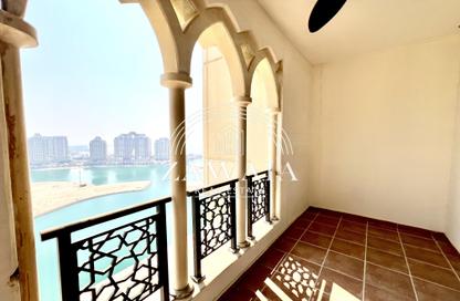 Apartment - 1 Bedroom - 2 Bathrooms for rent in Viva East - Viva Bahriyah - The Pearl Island - Doha