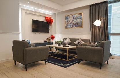 Apartment - 1 Bedroom - 2 Bathrooms for rent in Bin Al Sheikh Towers - Al Mirqab Al Jadeed - Doha