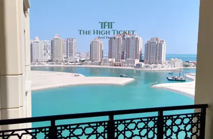 Apartment - Studio - 1 Bathroom for rent in Viva East - Viva Bahriyah - The Pearl Island - Doha