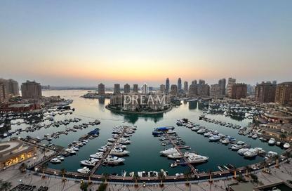 Apartment - 3 Bedrooms - 4 Bathrooms for rent in East Porto Drive - Porto Arabia - The Pearl Island - Doha