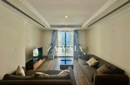 شقة - غرفة نوم - 2 حمامات للايجار في فيفا غرب - فيفا بحرية - جزيرة اللؤلؤة - الدوحة