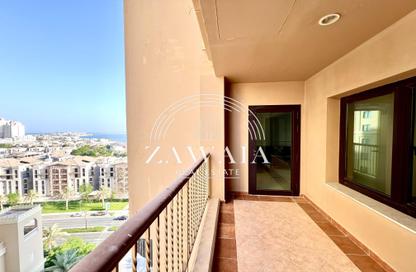 Apartment - 1 Bedroom - 2 Bathrooms for rent in East Porto Drive - Porto Arabia - The Pearl Island - Doha