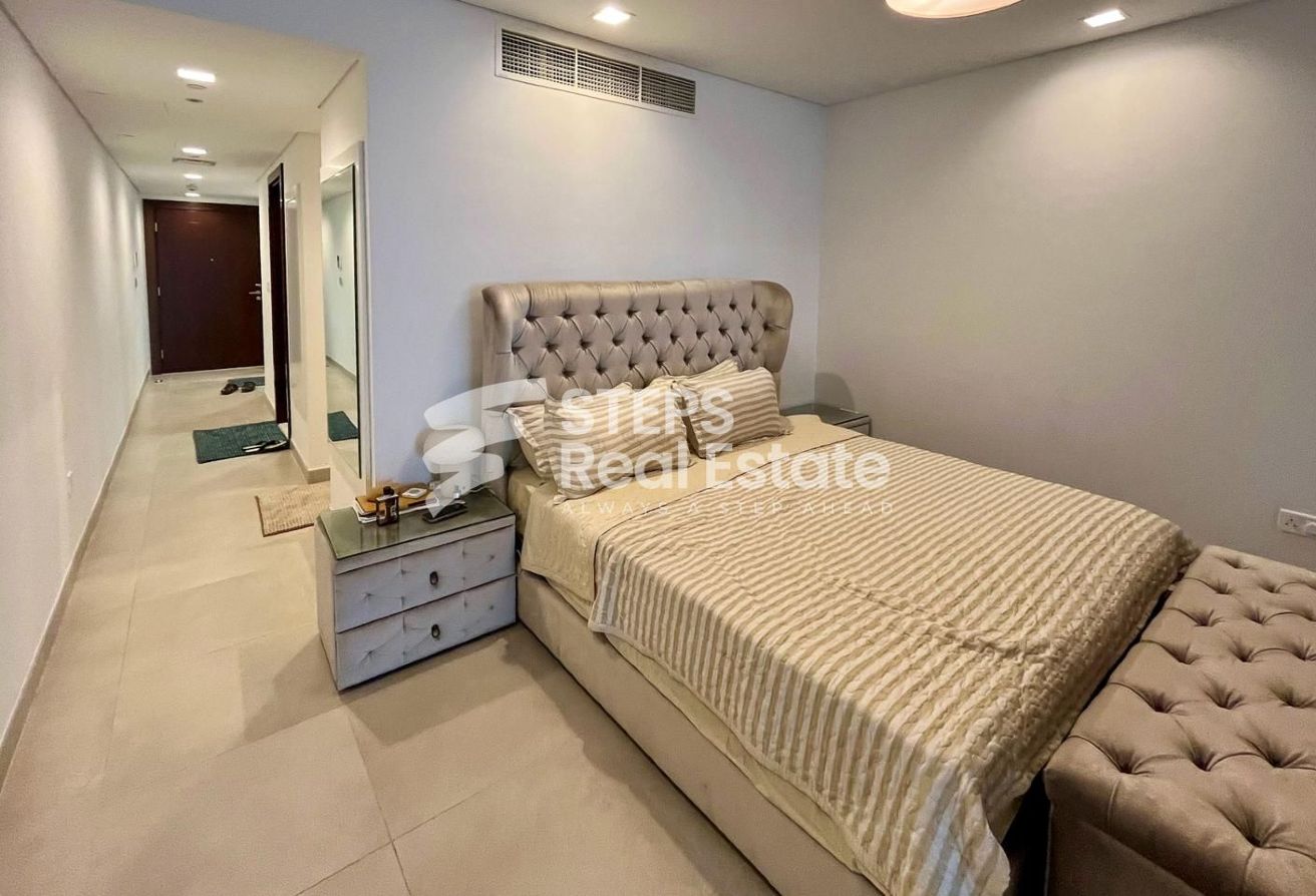 Stunning Studio with Balcony in The Pearl - apartment in Viva Bahriyah