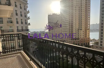 Apartment - 1 Bedroom - 2 Bathrooms for rent in Floresta Gardens - Floresta Gardens - The Pearl Island - Doha Apartment - 1 Bedroom - 2 Bathrooms for rent in Floresta Gardens - Floresta Gardens - The Pearl Island - Doha