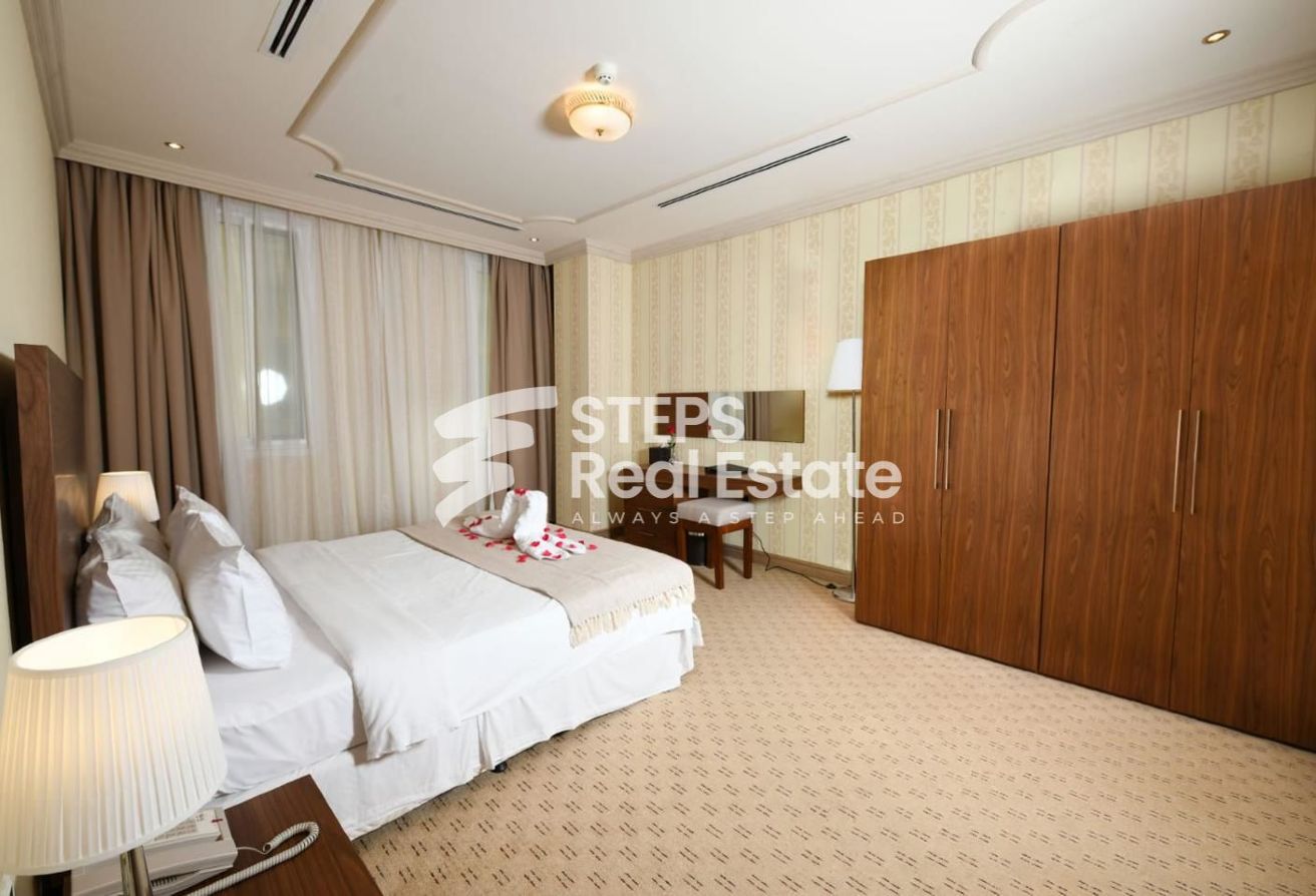 Luxury Furnished Apartment with 1 Year Contract - apartment in Al Sadd Road