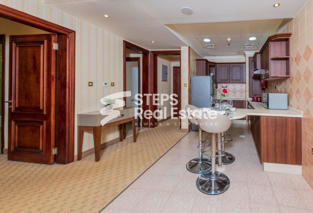 Luxury Furnished Apartment with 1 Year Contract - apartment in Al Sadd Road