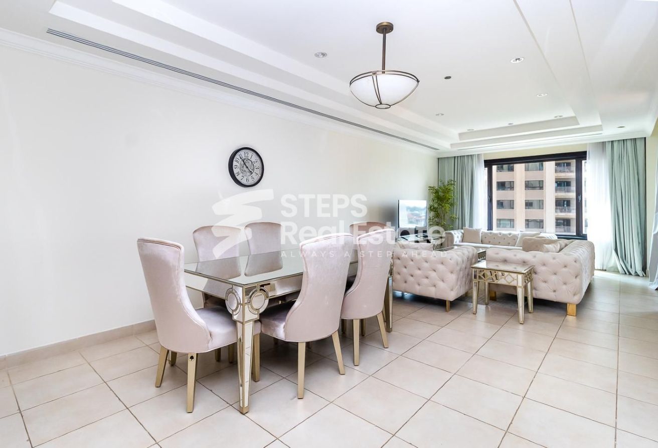 Luxury Furnished Apartment for Rent in The Pearl - apartment in Porto Arabia