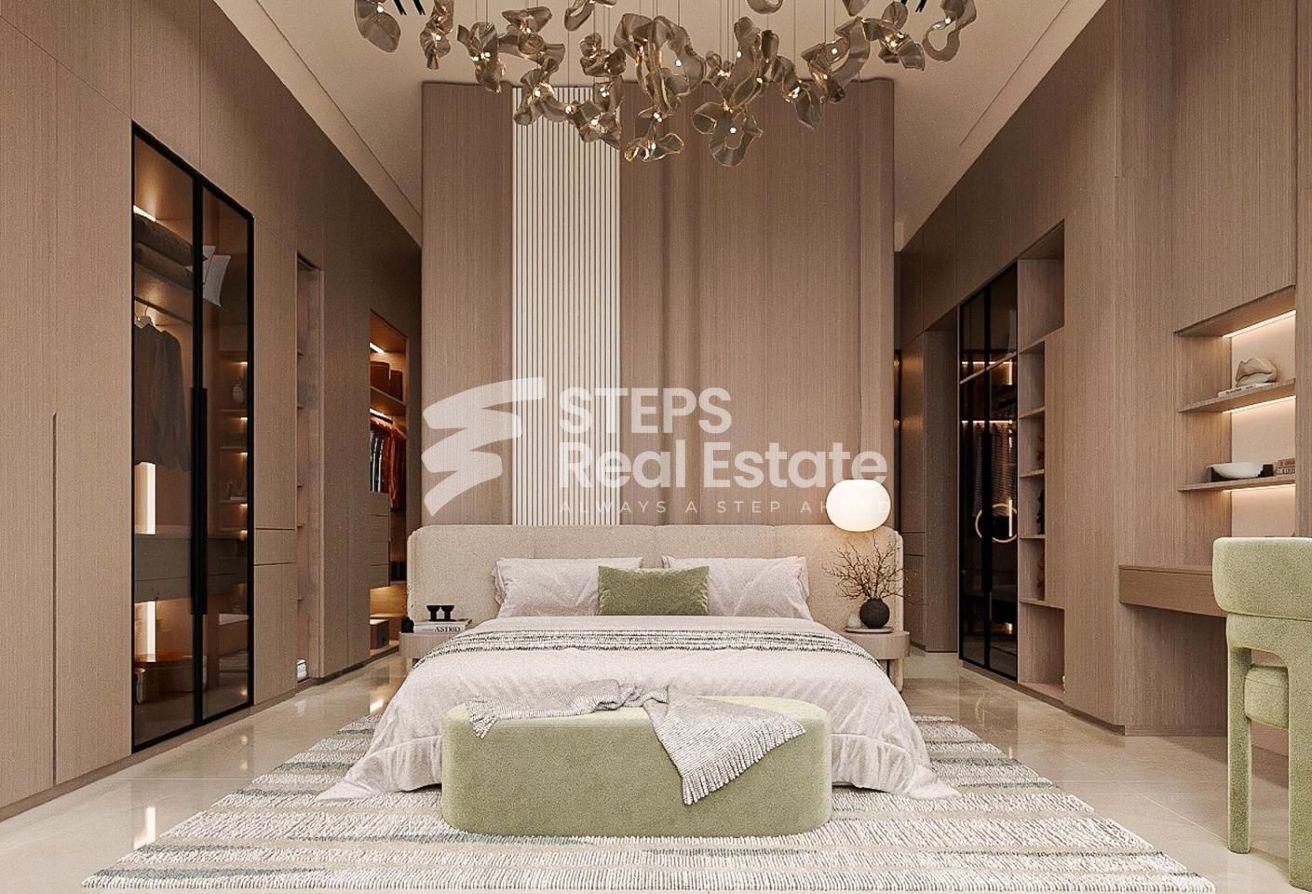 Villa with Flexible Payment Plans in Huzoom Lusail - compound in Villa View