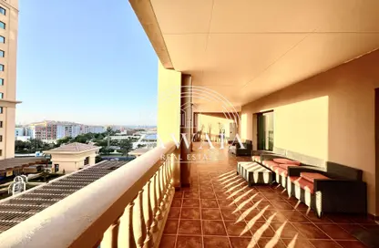 شقة - 2 غرف نوم - 3 حمامات للايجار في طريق بورتو الغربي - بورتو أرابيا - جزيرة اللؤلؤة - الدوحة