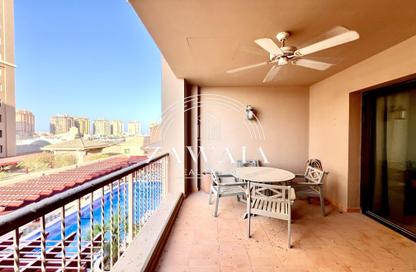 Apartment - 1 Bedroom - 2 Bathrooms for rent in East Porto Drive - Porto Arabia - The Pearl Island - Doha