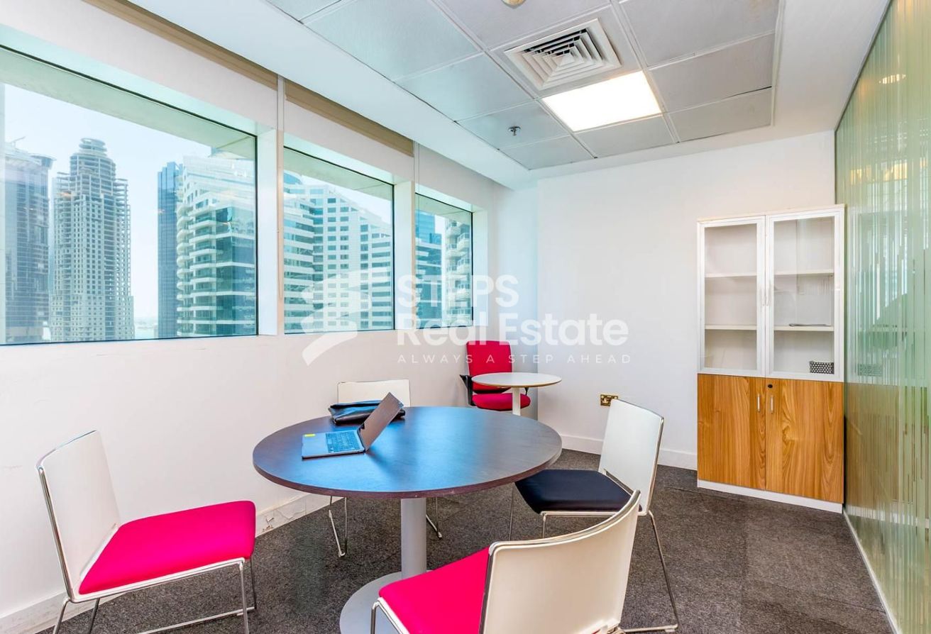 4 Furnished Offices in Business Center in West Bay - office-space in West Bay