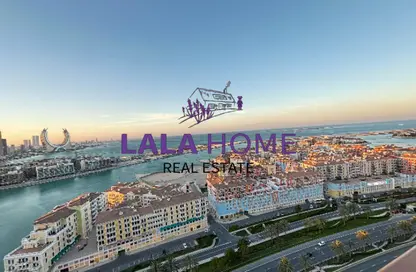 Apartment - 3 Bedrooms - 4 Bathrooms for rent in East Porto Drive - Porto Arabia - The Pearl Island - Doha