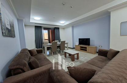 Apartment - 1 Bedroom - 2 Bathrooms for rent in East Porto Drive - Porto Arabia - The Pearl Island - Doha
