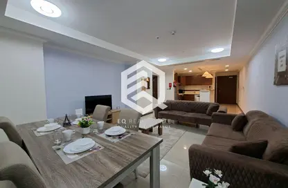 شقة - غرفة نوم - 2 حمامات للايجار في طريق بورتو الشرقي - بورتو أرابيا - جزيرة اللؤلؤة - الدوحة