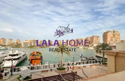 Apartment - 1 Bedroom - 2 Bathrooms for rent in East Porto Drive - Porto Arabia - The Pearl Island - Doha Apartment - 1 Bedroom - 2 Bathrooms for rent in East Porto Drive - Porto Arabia - The Pearl Island - Doha