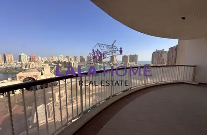 Apartment - 3 Bedrooms - 4 Bathrooms for rent in East Porto Drive - Porto Arabia - The Pearl Island - Doha