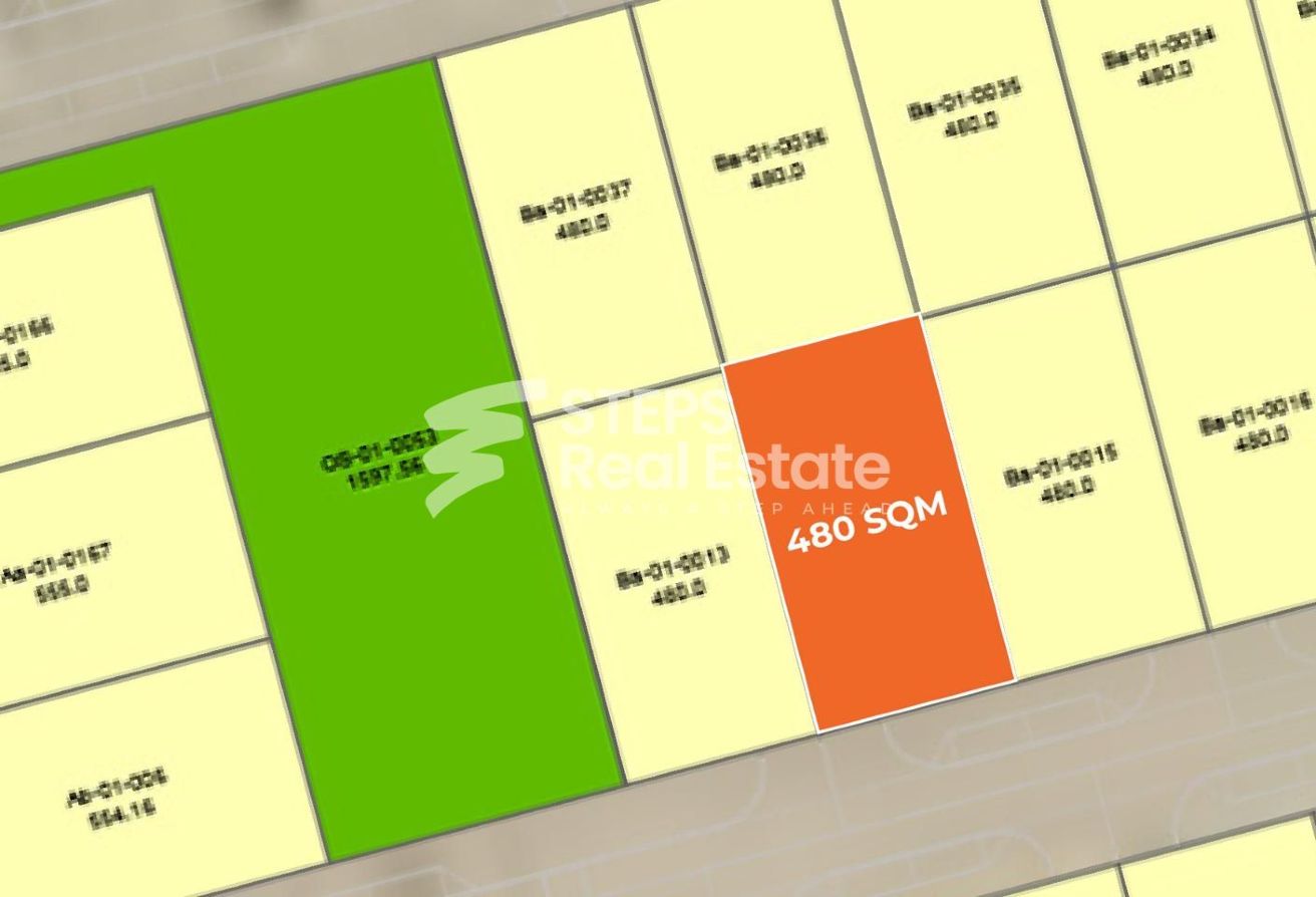 Land for Residential Villa in Huzoom Lusail - land in Huzoom Villas