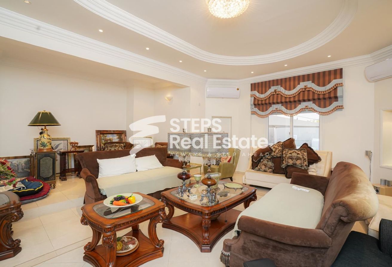 Luxurious Semi Furnished Villa for Sale  - villa in Legtaifiya Lagoon