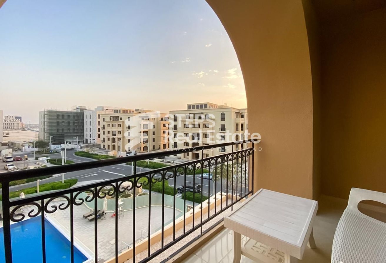 Apartment with Balcony for Sale in Lusail - apartment in L07