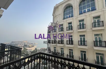 شقة - 2 غرف نوم - 4 حمامات للايجار في جزيرة اللؤلؤة - الدوحة