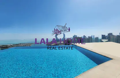 شقة - 2 غرف نوم - 3 حمامات للايجار في اف جاي 9 ريزيدينشال تاور - منطقة المارينا - الوسيل