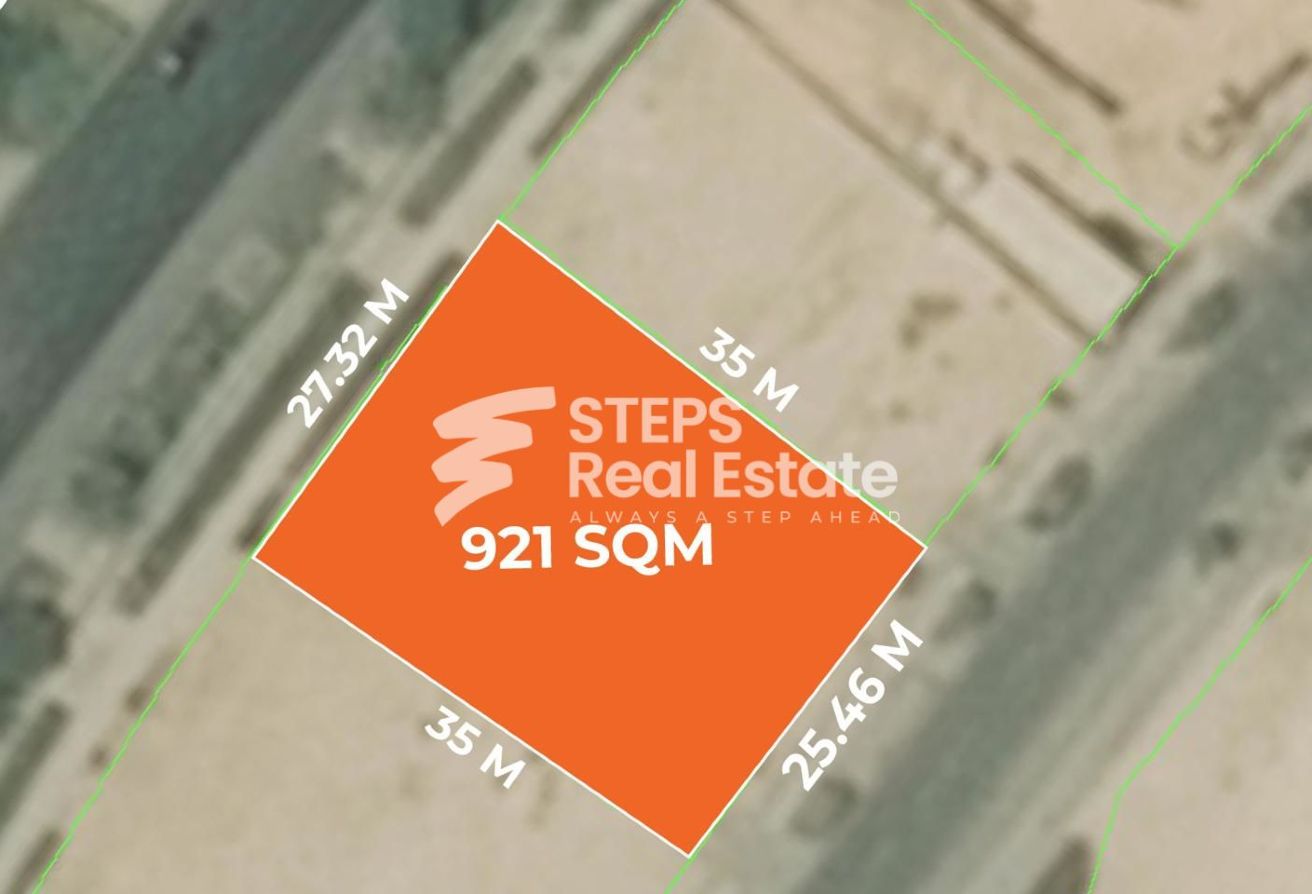 Residential Villa Land for Sale in Lusail - land in Waterfront Residential