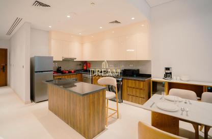 Apartment - Studio - 1 Bathroom for rent in The Pearl Island - Doha
