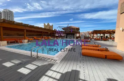 Apartment - 1 Bedroom - 2 Bathrooms for rent in East Porto Drive - Porto Arabia - The Pearl Island - Doha Apartment - 1 Bedroom - 2 Bathrooms for rent in East Porto Drive - Porto Arabia - The Pearl Island - Doha