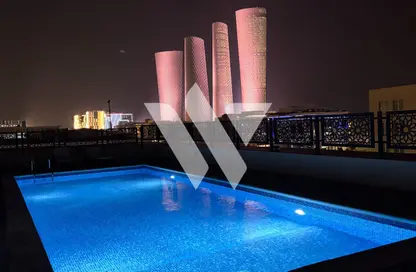 Apartment - 1 Bedroom - 2 Bathrooms for rent in Fox Hills A13 - Fox Hills - Lusail