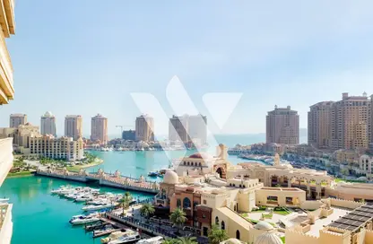 Apartment - 2 Bedrooms - 3 Bathrooms for sale in East Porto Drive - Porto Arabia - The Pearl Island - Doha