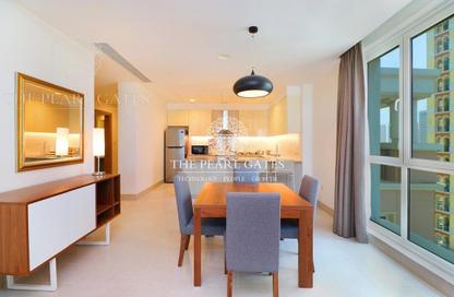 Apartment - 1 Bedroom - 2 Bathrooms for rent in Viva East - Viva Bahriyah - The Pearl Island - Doha