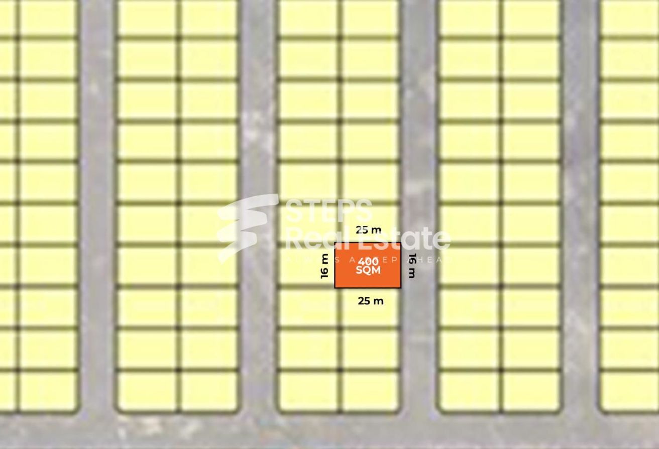 Residential Villa Land for Sale in Huzoom Lusail - land in Huzoom Villas