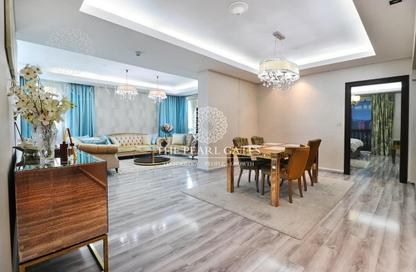 Apartment - 2 Bedrooms - 3 Bathrooms for rent in Viva West - Viva Bahriyah - The Pearl Island - Doha