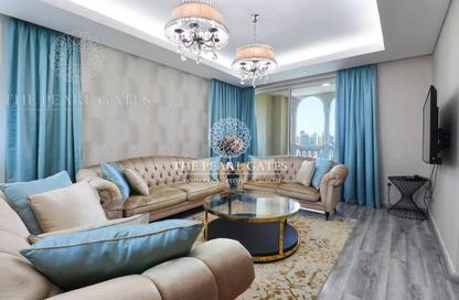 Apartment - 2 Bedrooms - 3 Bathrooms for rent in Viva West - Viva Bahriyah - The Pearl Island - Doha