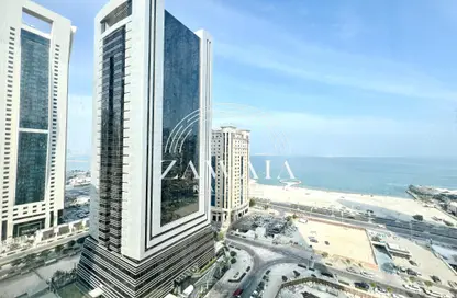 شقة - غرفة نوم - 2 حمامات للايجار في برج وست باي - الخليج الجنوبي - الخليج الغربي - الدوحة